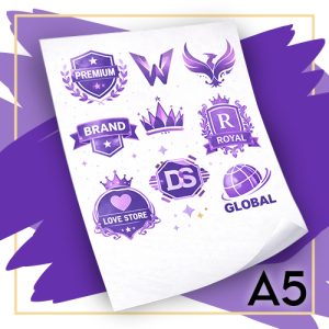 Nadruk DTF w formacie A5 (148x210mm)