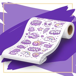 DTF na metry - Wydruk z rolki